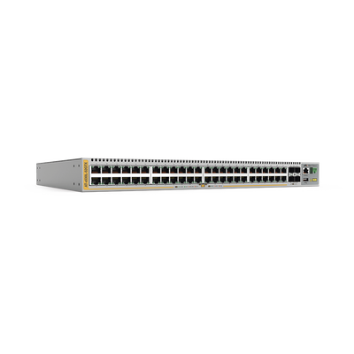 Switch Inteligente Empresarial para Distribución,  PoE+, Stackable, Capa 3, 24 puertos Gbps + 4 puertos SFP+ 10 G, 740 W, Doble fuente PSU, Serie x530L