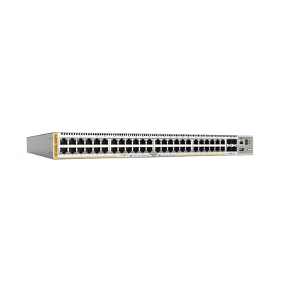 Switch L3 Stackable, 48x 10/100/1000-T PoE+, 4x SFP+, 740W, Fuente Redundante (TAA compliant version)