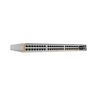 Switch multigigabit de capa 3 apilable 48 puertos RJ45 1G/2.5G/5G/10G, 4 puertos QSFP+/QSFP28 40G/100G