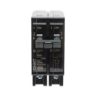 Interruptor Termomagnético Enchufable, Serie: B2Q, 2P, 15A, 240V  (SKU:1002278)