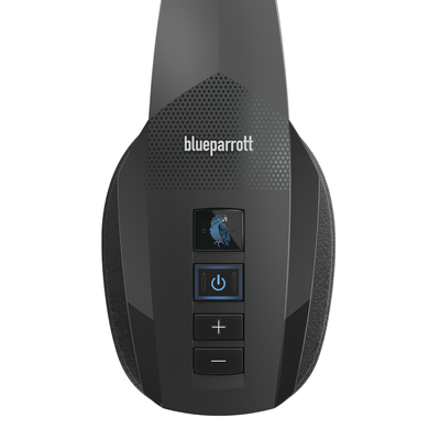 BlueParrott B450-XT MS , cancelación de ruido del 96%, Bluetooth, IP64, control de voz, para ambientes ruidosos (204305).