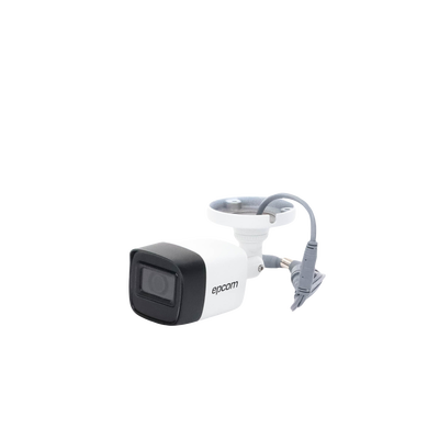 Bala TURBOHD 4K (8 Megapixel) / Gran Angular 102° / Lente 2.8 mm / Exterior IP67 / IR EXIR 30 mts / dWDR