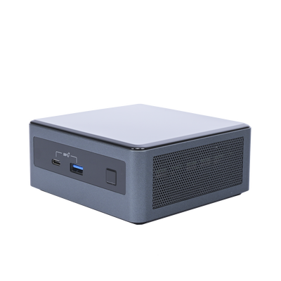 NUC / Intel / Mini PC Performance / Core i3 / 10a Generación / 1 X HDMI / 3 X USB / 1 X USB-C / WiFi 6 / Bluetooth / Memoria RAM, S.O y SSD o HDD No Incluido / Incluye Fuente