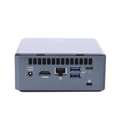 NUC / Intel / Mini PC Performance / Core i3 / 10a Generación / 1 X HDMI / 3 X USB / 1 X USB-C / WiFi 6 / Bluetooth / Memoria RAM, S.O y SSD o HDD No Incluido / Incluye Fuente