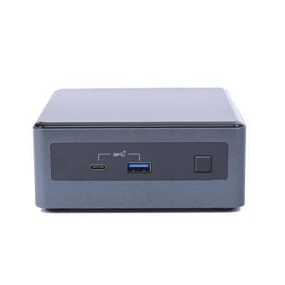 NUC / Intel / Mini PC Performance / Core i3 / 10a Generación / 1 X HDMI / 3 X USB / 1 X USB-C / WiFi 6 / Bluetooth / Memoria RAM, S.O y SSD o HDD No Incluido / Incluye Fuente