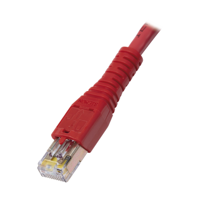 Patch Cord Tipo BladePatch, Desconexión Desde la Bota, Cat6, 5ft, Color Rojo