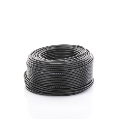 Cable Fotovoltaico Negro / 6mm² (10AWG) / Material COBRE /  2000V / Rollo de 100m