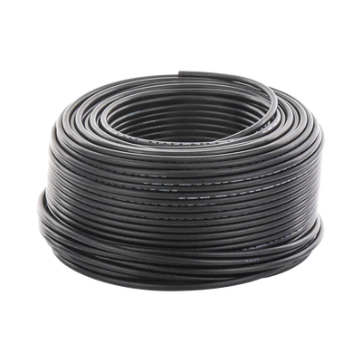 Cable Fotovoltaico Negro / 6mm² (10AWG) / Material COBRE /  2000V / Rollo de 100m