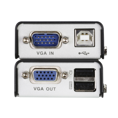 Mini consola extensora USB VGA Cat5 USB de hasta 320 pies /W/(EE.UU./REINO UNIDO/UE/SALIDA) ADP. ATEN