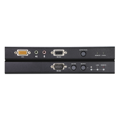 Kit Extensor KVM | VGA/Audio | Cat5e | 300m | 1280 x 1024 | Deskew | Puertos RS232 | Función de compensación de señal