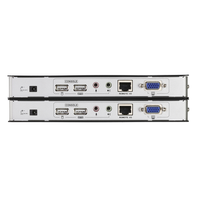 Kit Extensor KVM | VGA/Audio | Cat5e | 300m | 1280 x 1024 | Deskew | Puertos RS232 | Función de compensación de señal