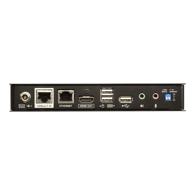 Kit Extensor KVM | 100m  | Conector HDMI | HDBaseT™ | Resolución 4K | USB 2.0 | Audio Estéreo