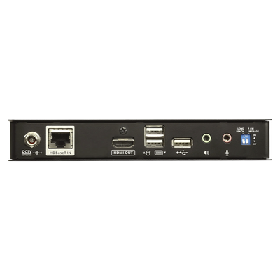 Kit Extensor KVM | 100m  | Conector HDMI | HDBaseT™ | Resolución 4K | USB 2.0 | Audio Estéreo