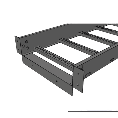 Conector de Escalera de Aluminio a Tablero (Caja) / Peralte 3 1/4" / Ancho 12" / Incluye Tornillería (CHCEC314X912K)