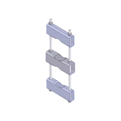 Herraje Sencillo de Montaje para Antena o Mástil con diámetros de 5 pulg. (8.89-14.13 cm.).