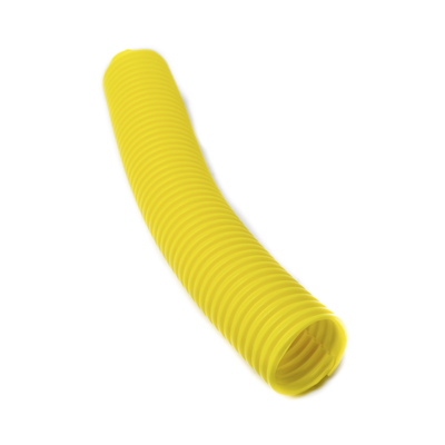 Tubo Corrugado Abierto para Protección de Cables, 1.50in (38.1 mm) de Diámetro, 152.4 m de Largo, Color Amarillo