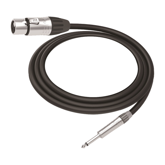 Cable de Audio | XLR 3 Polos Hembra a Plug 1/4 in mono | Conector Seetronic Serie M SCMF3 - MP2X | Longitud 5m