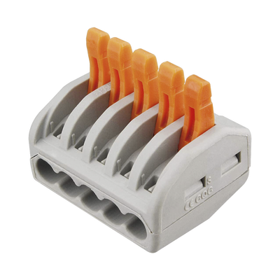 Conector Compacto para 1 Cable de Entrada 4 Cables de Salida / Cables Compatibles 12AWG-28AWG