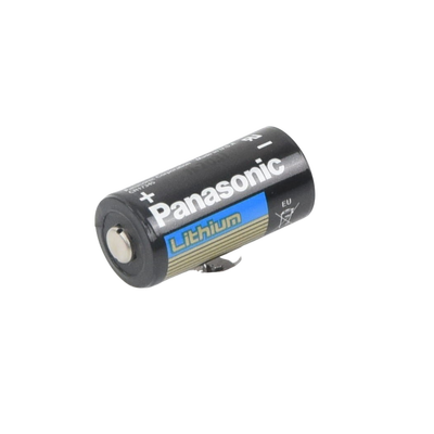 Batería de litio PANASONIC / 3 Vcc /1,550 mAh / Aplicación en transmisores de alarma inalámbricos