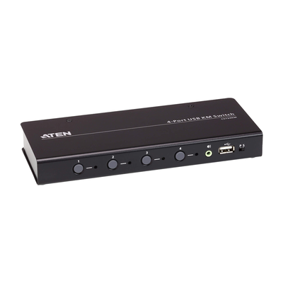 Switch KM USB| 4 Puertos | Boundless Switching | RS232