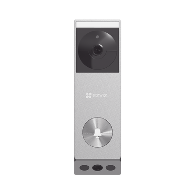 Doorbell de Bateria Recargable con Panel Solar / 3 megapíxel / Doble Lente / Protección IP65 / Audio de Dos Vías