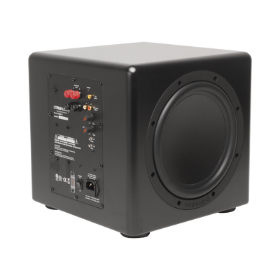 Subwoofer compacto de 12 in |  2 radiadores pasivos | amplificador interno de 350W