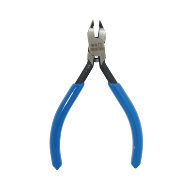 Pinzas de Corte Diagonal de 10.8 cm (4"), con Cortador de Cable Cinta de Níquel para uso Electrónico