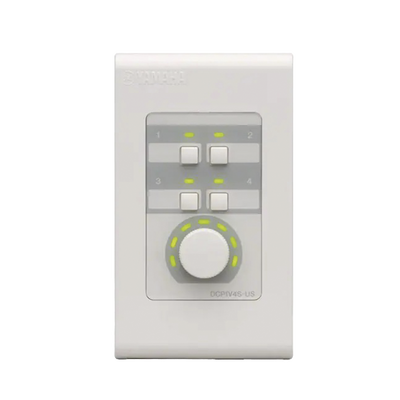 Panel de Control Digital | 1 Volumen | 4 Switches Configurables | Compatible con Procesadores Serie MA, PA, y MTX