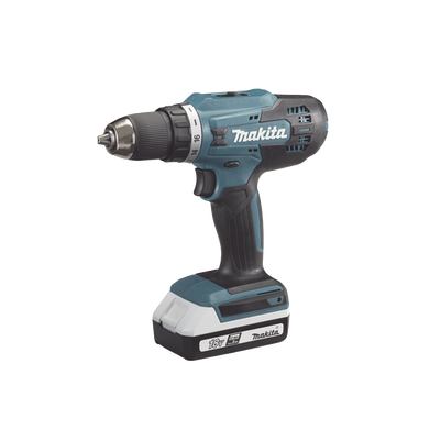 Taladro Inalámbrico SIN CARBONES, Broquero de 1/2", 1,700 RPM, 18V⎓, Torque: 40 N.m C/2 Bat. (1.5Ah) y Cargador.