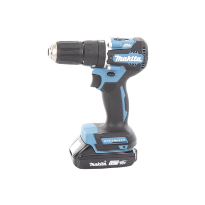 Rotomartillo/Taladro Inalámbrico SIN CARBONES, Broquero de 1/2", 1,700 RPM, 18V⎓, Torque: 42 N.m C/2 Bat. (1.5Ah) y Cargador.