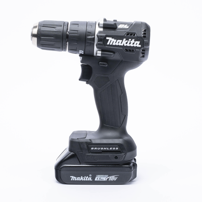 Rotomartillo/Taladro Inalámbrico SIN CARBONES, Broquero de 1/2", 1,700 RPM, 18V⎓, Torque: 40 N.m C/2 Bat. (1.5Ah) y Cargador.