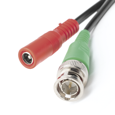 Cable coaxial ( BNC RG59 ) + Alimentación / SIAMÉS / 20 Metros / Aleación Cobre + Aluminio CCA / Para Cámaras 4K  / Uso interior y exterior