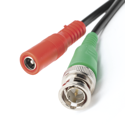 Cable coaxial ( BNC RG59 ) + Alimentación / SIAMÉS / 20 Metros / 100 % COBRE / Para Cámaras 4K  / Uso interior y exterior