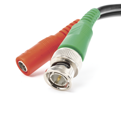 Cable coaxial ( BNC RG59 ) + Alimentación / SIAMÉS / 50 Metros / 100 % COBRE / Para Cámaras 4K  / Uso interior y exterior