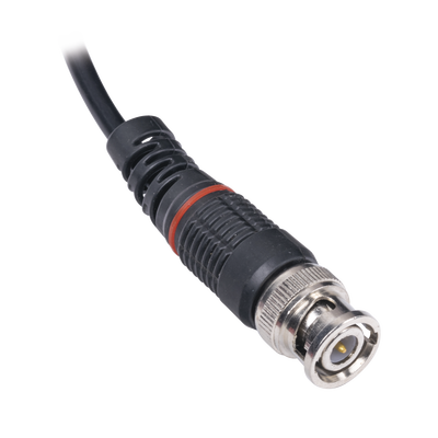 Cable Coaxial Armado con Conector BNC (Video) / Longitud de 8 mts / Optimizado para Cámaras 4K / Uso en Interior