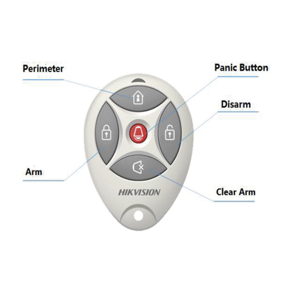 (AX HUB) Control Remoto tipo Llavero con 5 Botones y Led Indicador