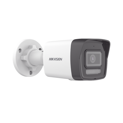 Bala IP 2 Megapixel / Lente 2.8 mm / Dual Light (30 mts IR + 20 mts Luz Blanca) / Micrófono Integrado / ACUSENSE Lite / Exterior IP67 / H.265+ / PoE / ONVIF