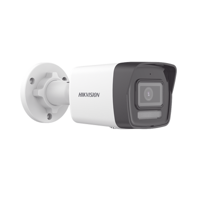 [Dual Light] Bala IP 4 Megapixel / Lente 2.8 mm / 30 mts IR + 30 mts Luz Blanca / Micrófono Integrado / ACUSENSE Lite / Exterior IP67 / H.265 / PoE / ONVIF / Micro SD