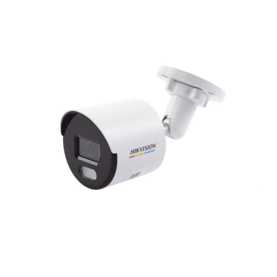 Bala IP 4 Megapixel / Imagen a Color 24/7 / PoE / Lente 2.8 mm / Luz Blanca 30 mts / Exterior IP67 / dWDR / ONVIF