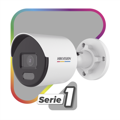 Bala IP 4 Megapixel / ACUSENSE Lite (Detección de Movimiento en Humanos y Vehículos ) / Lente 2.8 mm / Luz Blanca 30 mts / Imagen a Color 24/7 / Micrófono Interconstruido / IP67 / WDR 120 dB / PoE / MicroSD