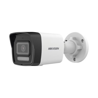 Bala IP 6 Megapixel / Lente 2.8 mm / Dual Light (30 mts IR + 20 mts Luz Blanca) / Micrófono Integrado / ACUSENSE Lite / Exterior IP67 / H.265 / PoE / ONVIF