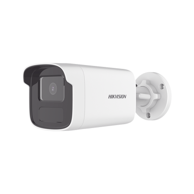 [Dual Light] Bala IP 4 Megapíxel / Lente 4 mm / 50 Mts IR + 50 mts Luz Blanca / ACUSENSE Lite (Detección de Humanos y Vehiculos) / Exterior IP67 / WDR 120 dB / PoE / ONVIF