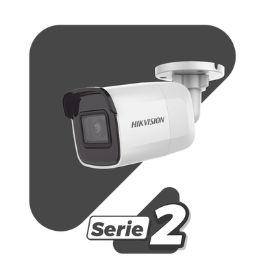 Bala IP 2 Megapixel / Lente 2.8 mm / 30 mts IR EXIR / Exterior IP67 / WDR 120 dB / Videoanaliticos / PoE / Onvif / MicroSD