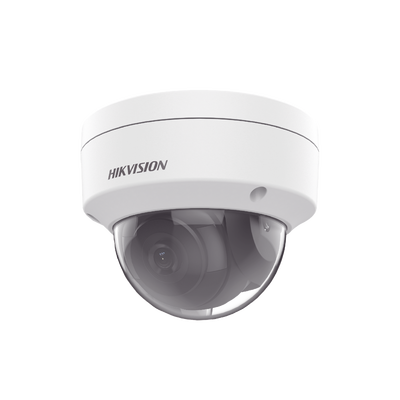 Domo IP 2 Megapixel / Lente 2.8 mm / 30 mts IR EXIR /Exterior IP67 / IK10 / WDR 120 dB / PoE / ACUSENSE (Evita Falsas Alarmas) / Entrada y Salida de Audio y Alarma / MicroSD / ONVIF