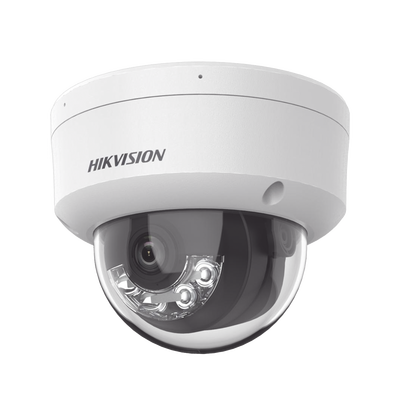 [Dual Light + 2 Micrófonos Integrados] Domo IP 2 Megapixel / Lente 2.8 mm / 30 mts Luz Blanca + 30 mts IR / ACUSENSE / Exterior IP67 / IK10 / WDR 120 dB / PoE / ONVIF / Micro SD / Metal / ACUSEARCH