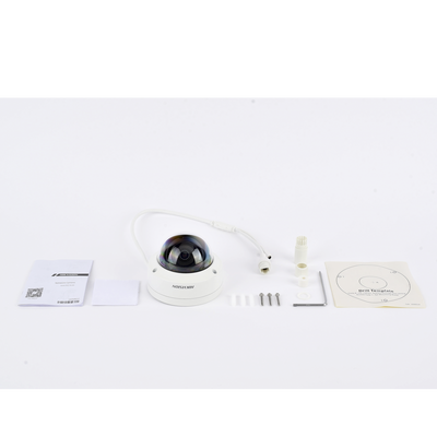 Domo IP 4 Megapixel / Lente 2.8 mm / 30 mts IR EXIR / Exterior IP67 / K10 /  WDR 120 dB / PoE / ACUSENSE (Evita Falsas Alarmas) / ONVIF / MicroSD / ACUSEARCH