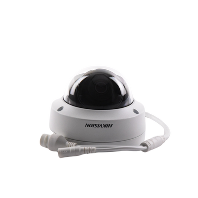 Domo IP 6 Megapixel / Lente 2.8 mm / 30 mts IR EXIR /Exterior IP67 / IK10 / WDR 120 dB/ PoE / ACUSENSE (Evita Falsas Alarmas) / MicroSD / ONVIF / ACUSEARCH