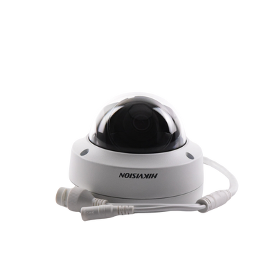 Domo IP 6 Megapixel / Lente 2.8 mm / 30 mts IR EXIR /Exterior IP67 / IK10 / WDR 120 dB/ PoE / ACUSENSE (Evita Falsas Alarmas) / MicroSD / ONVIF / ACUSEARCH