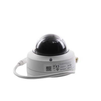 Domo IP 6 Megapixel / Lente 2.8 mm / 30 mts IR EXIR /Exterior IP67 / IK10 / WDR 120 dB/ PoE / ACUSENSE (Evita Falsas Alarmas) / MicroSD / ONVIF / ACUSEARCH