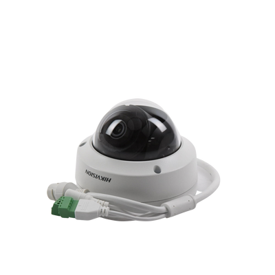 Domo IP 6 Megapixel / Lente 2.8 mm / 30 mts IR EXIR /Exterior IP67 / IK10 / WDR 120 dB/ PoE / ACUSENSE (Evita Falsas Alarmas) / Entrada y Salida de Audio y Alarma / MicroSD / ONVIF / ACUSEARCH